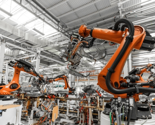 Industrial machine product development manufacturing support